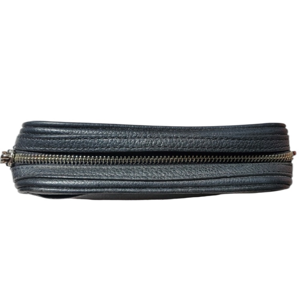 Michael Kors Black pebble Leather Pouch Fanny Pack /Crossbody - Picture 3 of 5